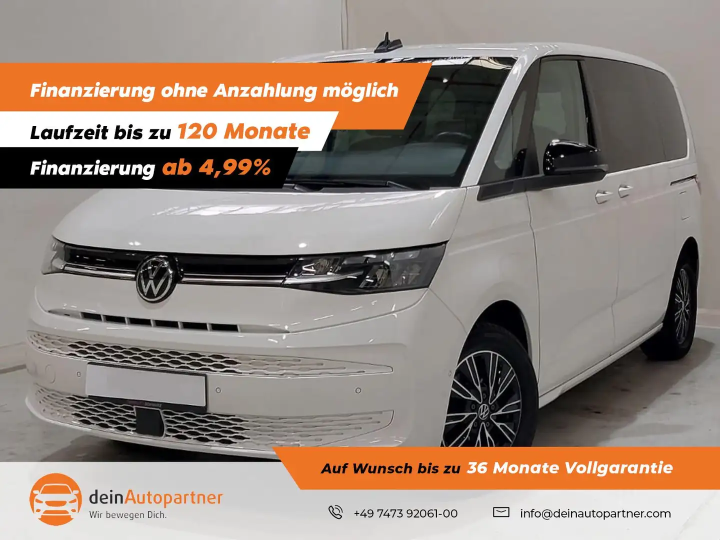 Volkswagen T7 Multivan EASY OPEN NAVI/LED/ACC/RFK/VIRTUAL COCKPIT Blanco - 1