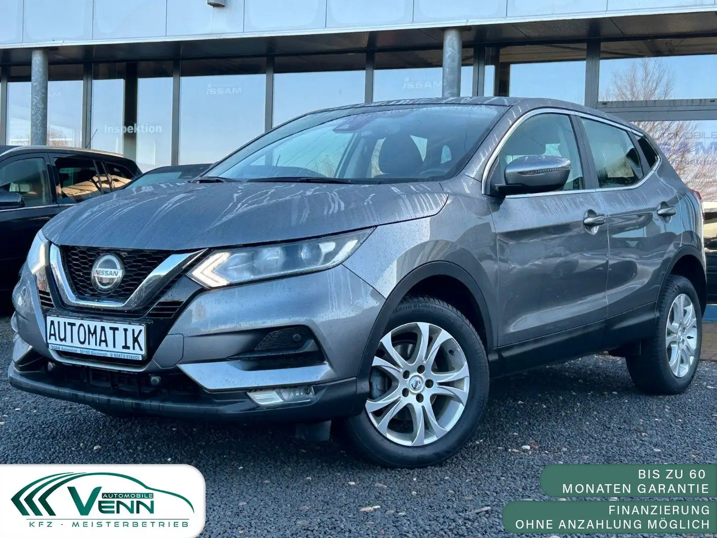 Nissan Qashqai Shiro*Navi*RFK*SHZ*SHA*Automatik*Tempo Gris - 1