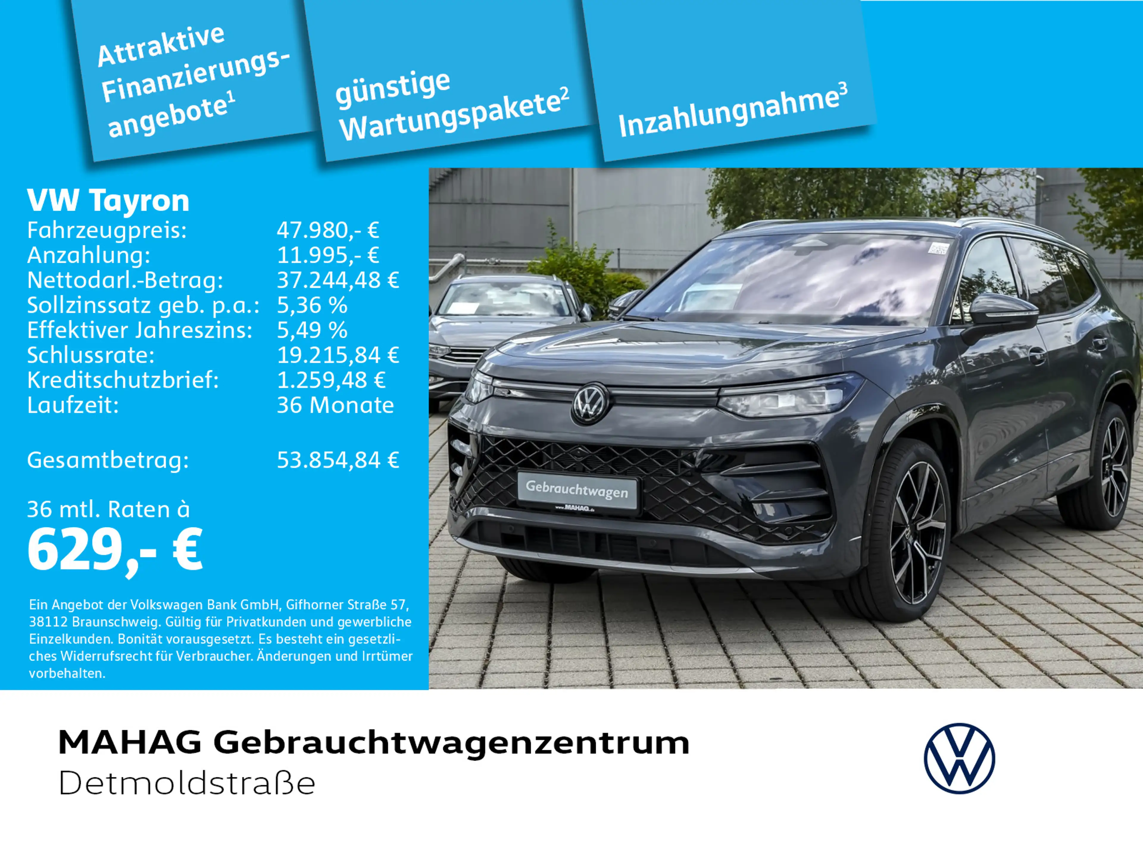 Volkswagen Tayron R-Line 4 Mot 2.0 TDI AHK IQ.Light IQ.Driv — photo 2