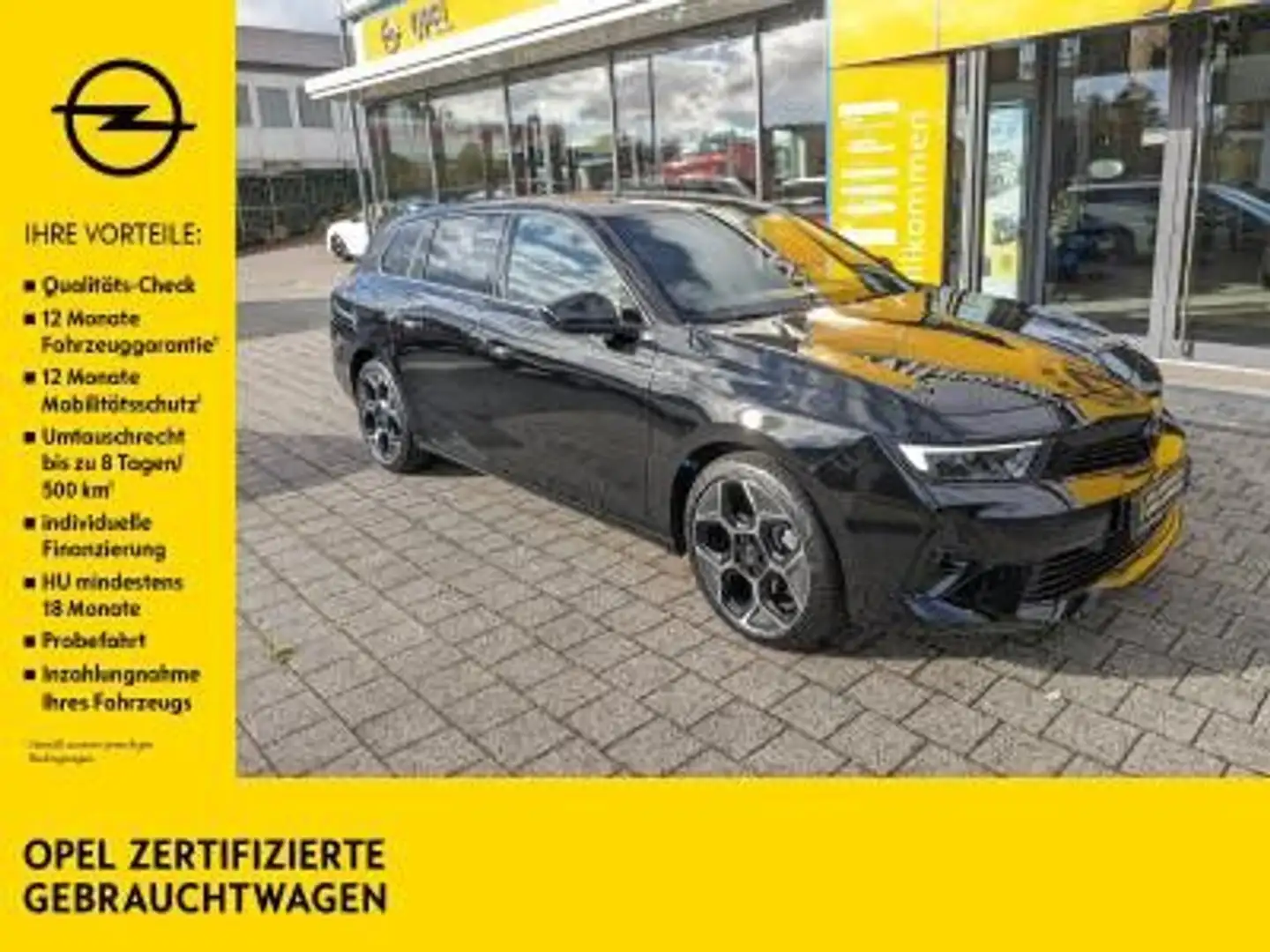 Opel Astra Sports Tourer 1.2 GS **NaviPro*Alu 18** Nero - 1