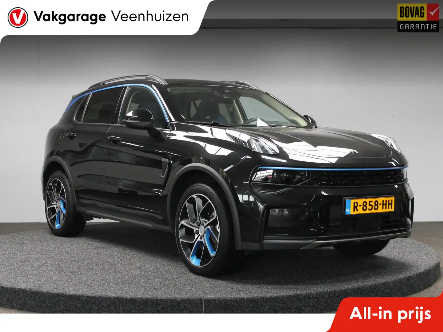 Lynk & Co 01 1.5|Rijklaar prijs|360 camera|Pano dak|Carplay|Mem Schwarz - 1