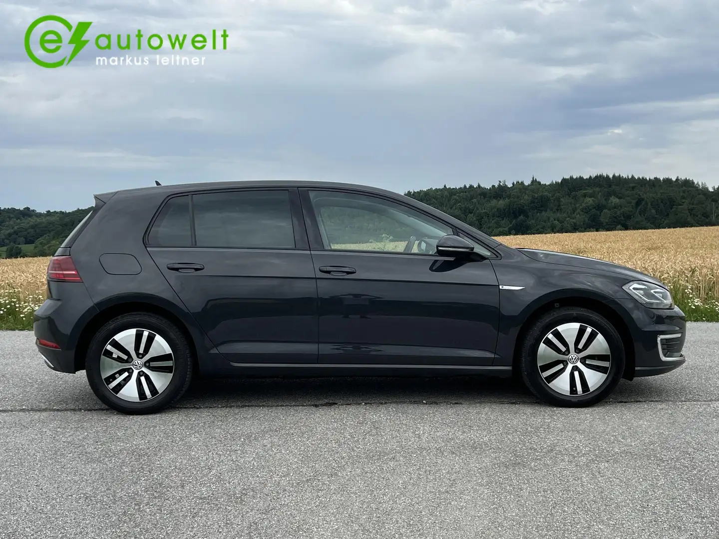 Volkswagen e-Golf 36KWh ACC Matrix CCS Wärmepumpe Dynaudio Keyless Grau - 2