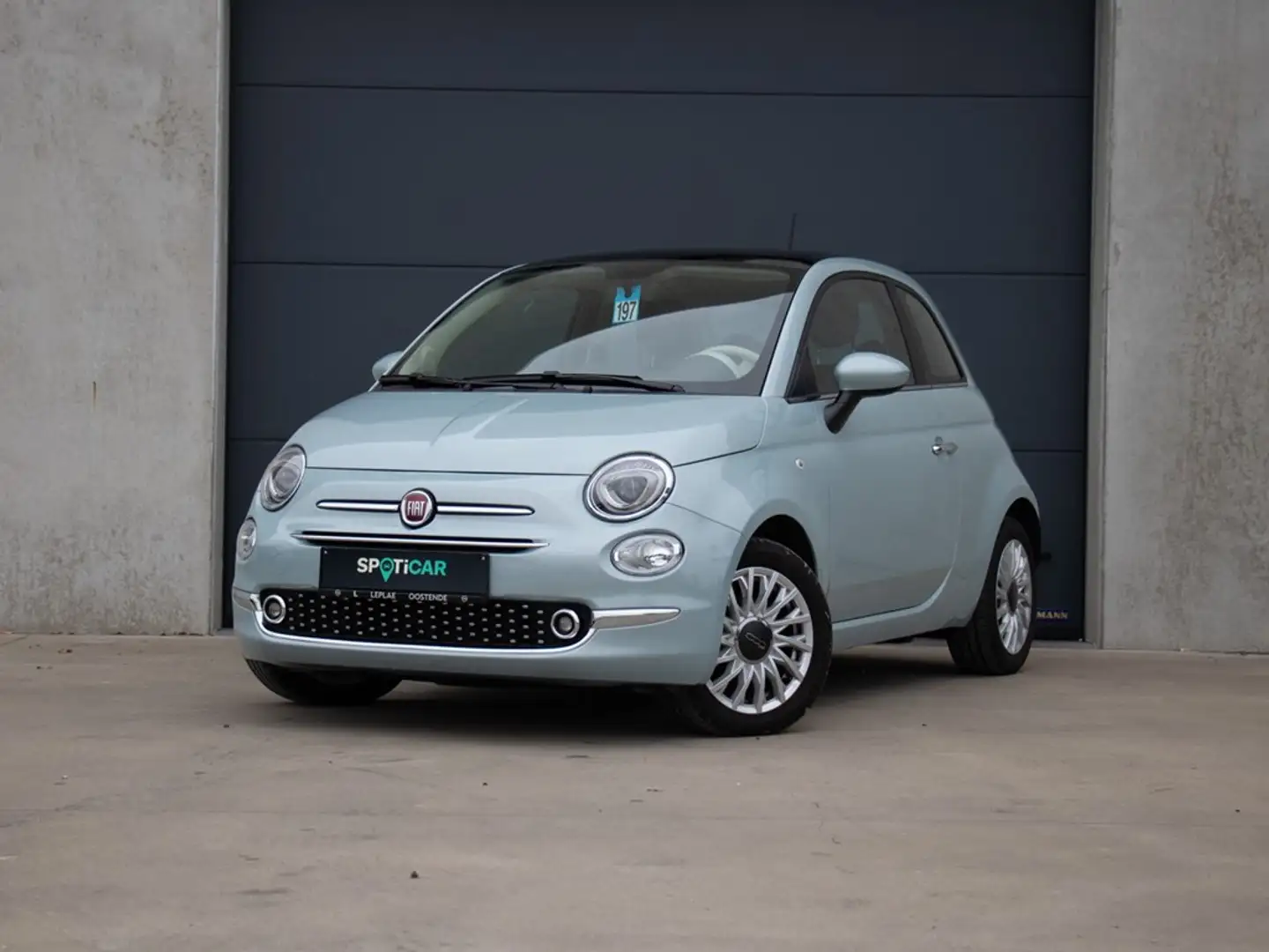 Fiat 500 DOLCEVITA 1.0 MT6 69PK |MHEV|SENSOREN|PANODAK Bleu - 1