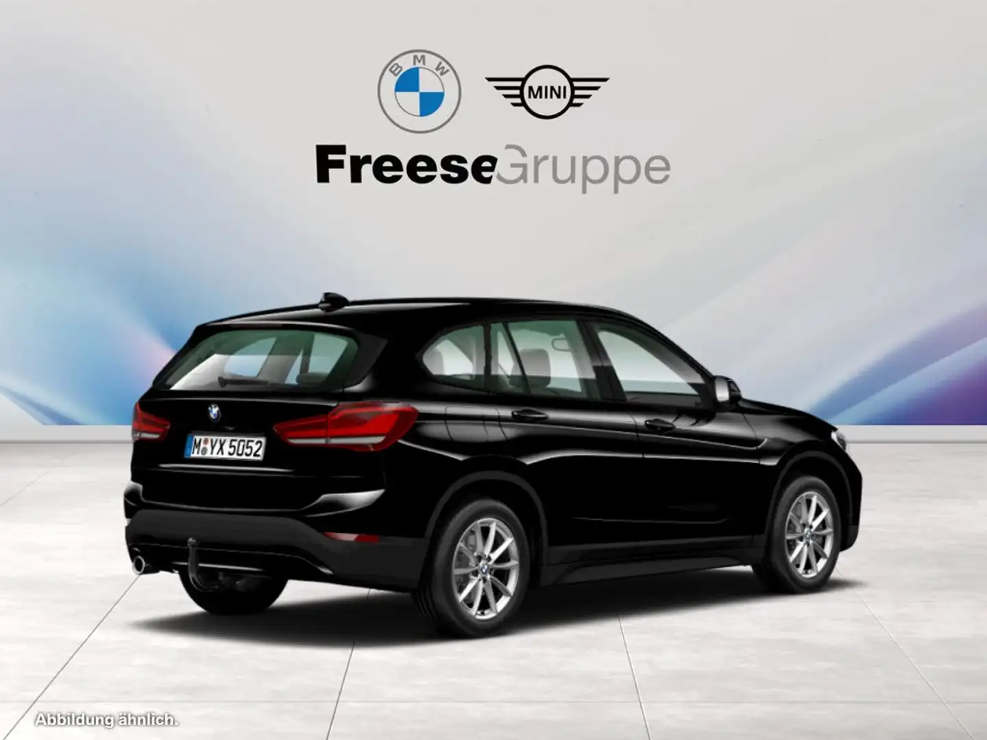 BMW X1 sDrive18i AHK RFK LORDOSE LED SHZ Schwarz - 2