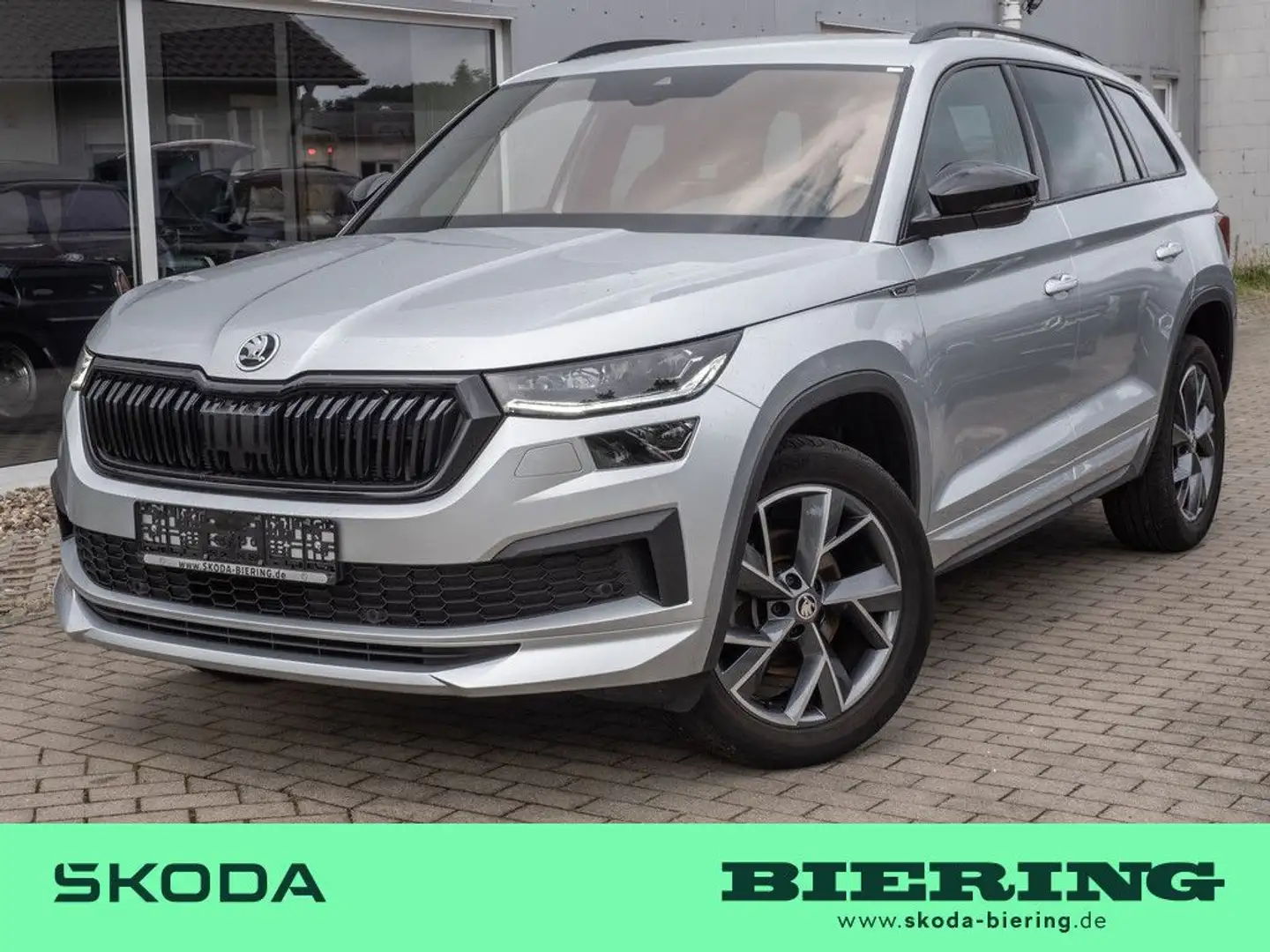 Skoda Kodiaq 2.0 TDI Sportline NAVI FACEL. MATRIX-LED Plateado - 1