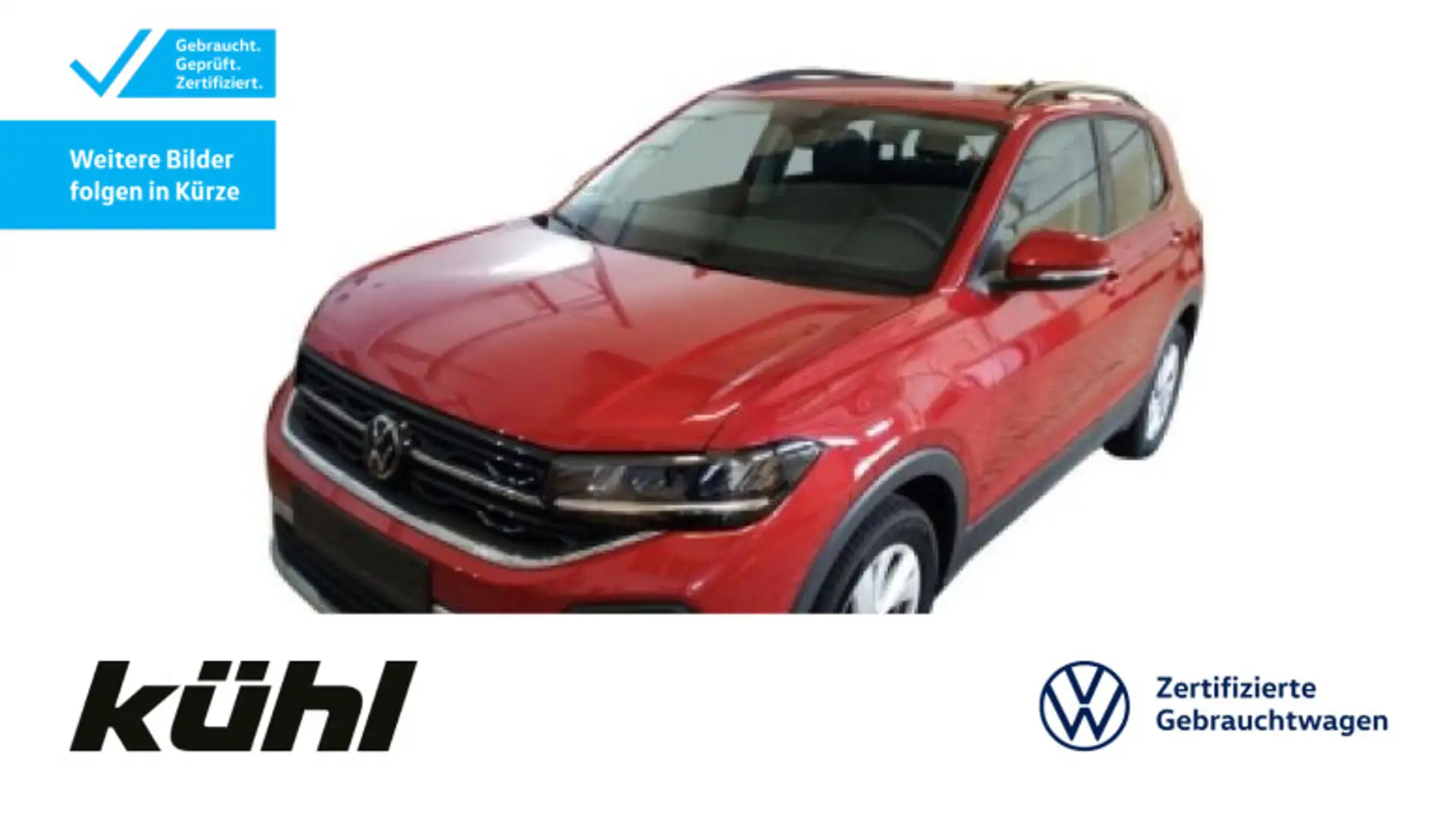 Volkswagen T-Cross 1.0 TSI Life LED ACC Kamera App Rot - 1