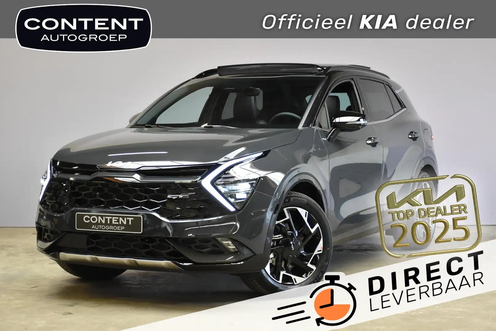 Kia Sportage 1.6 T-GDi 245pk Plug-In Hybrid AT6 4WD GT-PlusLine Gris - 1