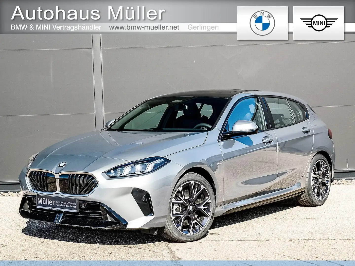 BMW 123 xDrive JAHRESENDSPURT! 10.040 EUR Ersparnis Grau - 1