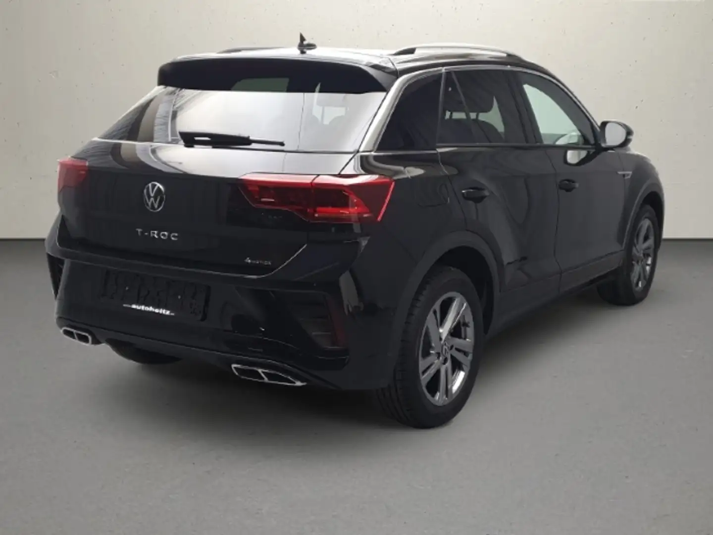 Volkswagen T-Roc TSI 4MOTION DSG R-Line Navi Matrix LED ACC Schwarz - 2