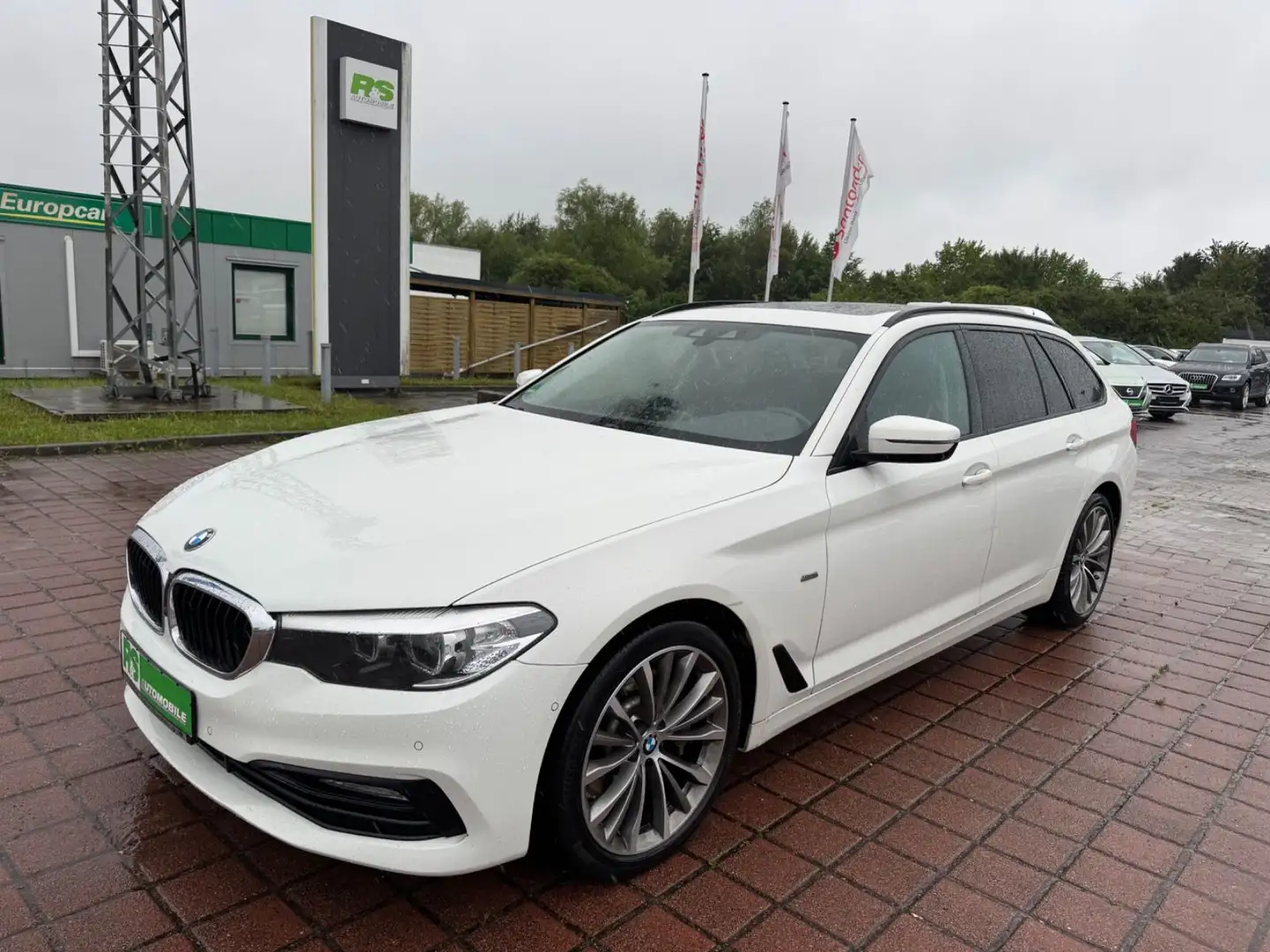 BMW 525 Baureihe 5 Touring 525 d Sport Line Alb - 1