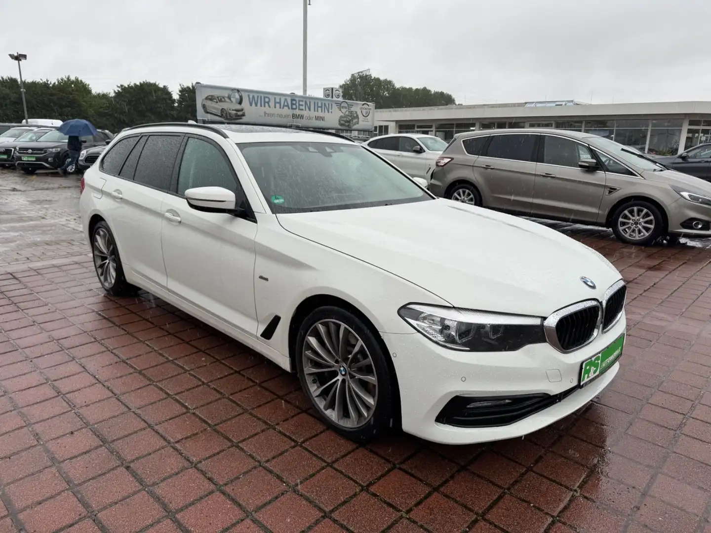 BMW 525 Baureihe 5 Touring 525 d Sport Line Alb - 2