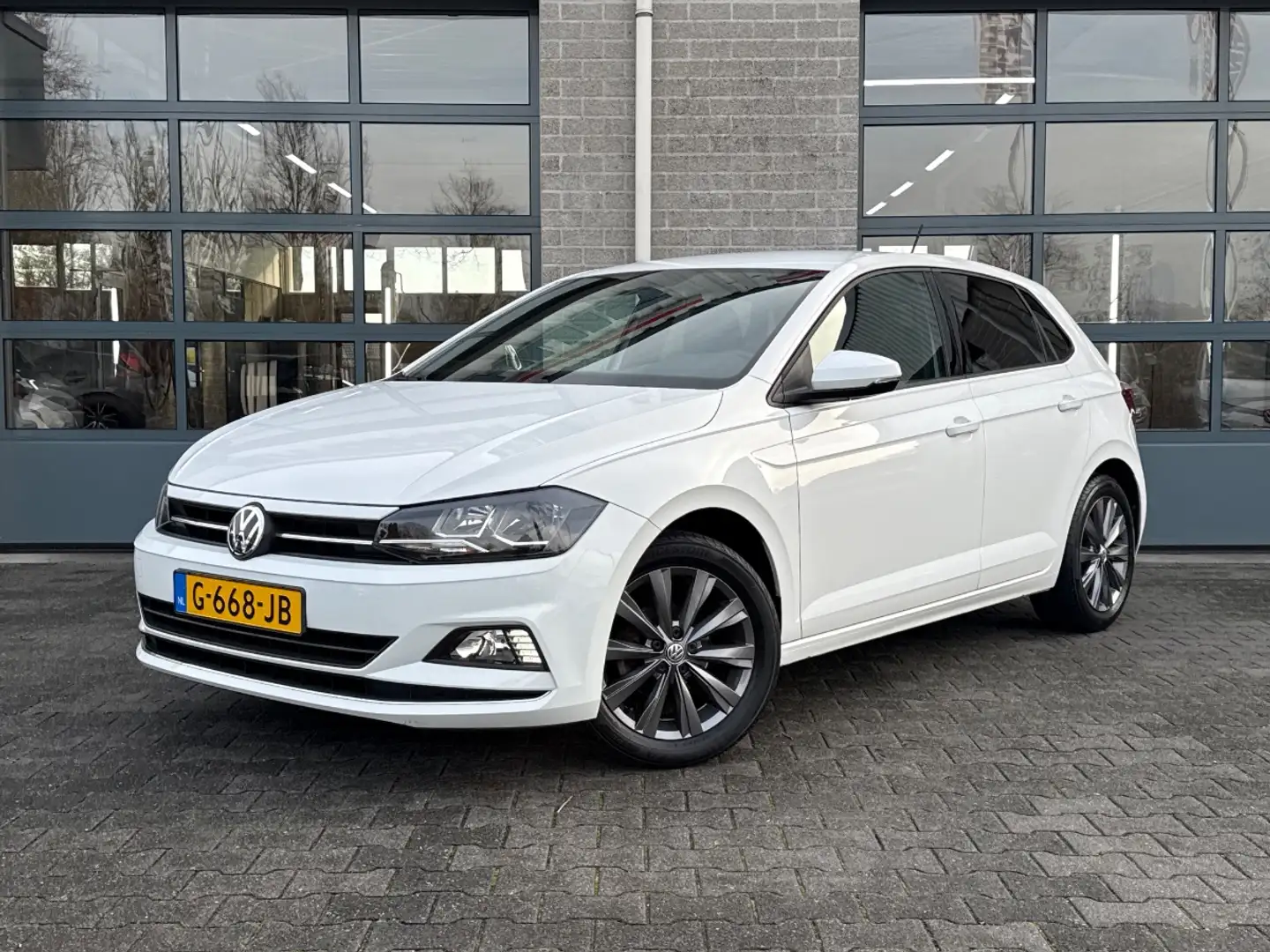 Volkswagen Polo 1.0 TSI Highline | 1E EIGENAAR | ACC | Wit - 1