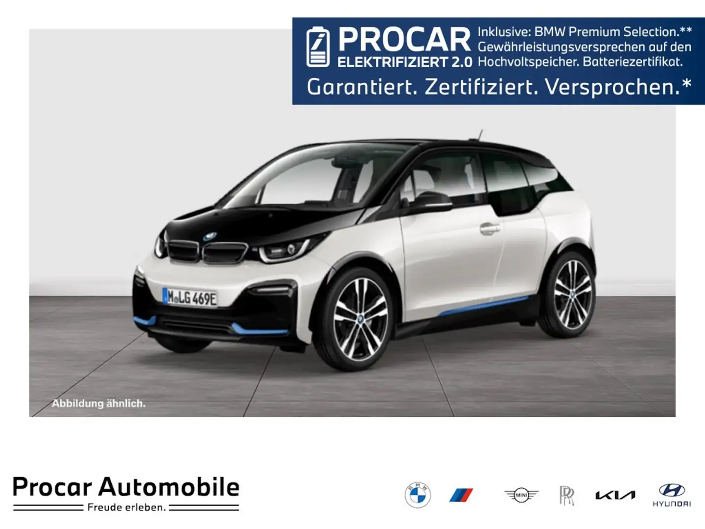 BMW i3 s 120 RFK NAVI Standh. LED PDC V+H DAB Klima Blau - 1
