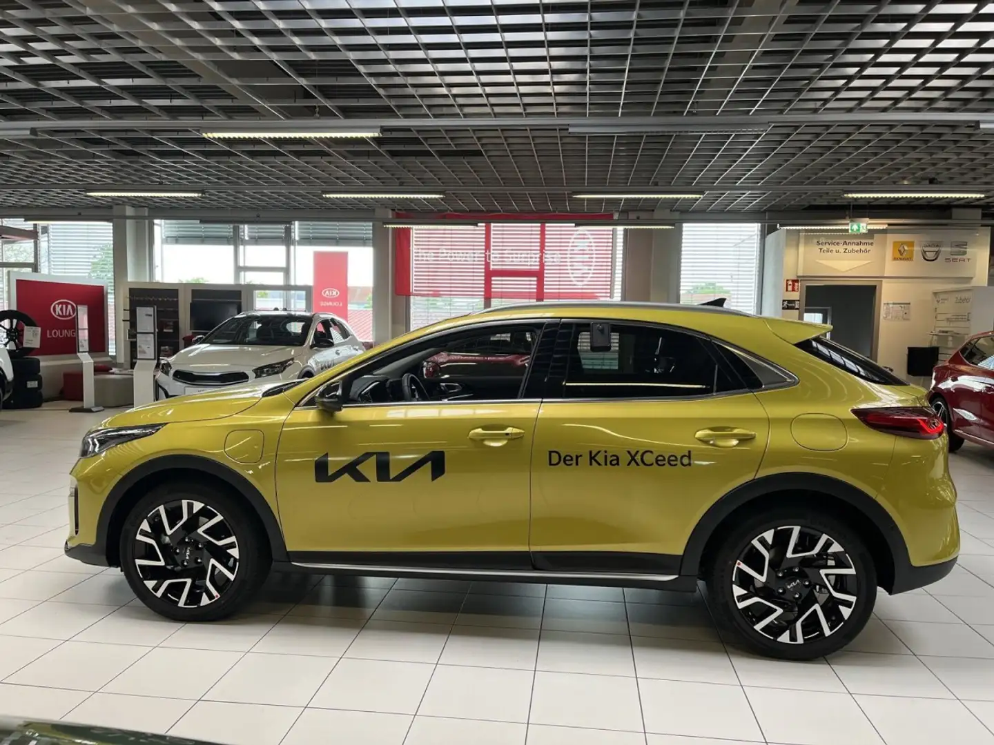 Kia XCeed Plug-in Hybrid Platinum Edition Klima Navi Leder Gelb - 2