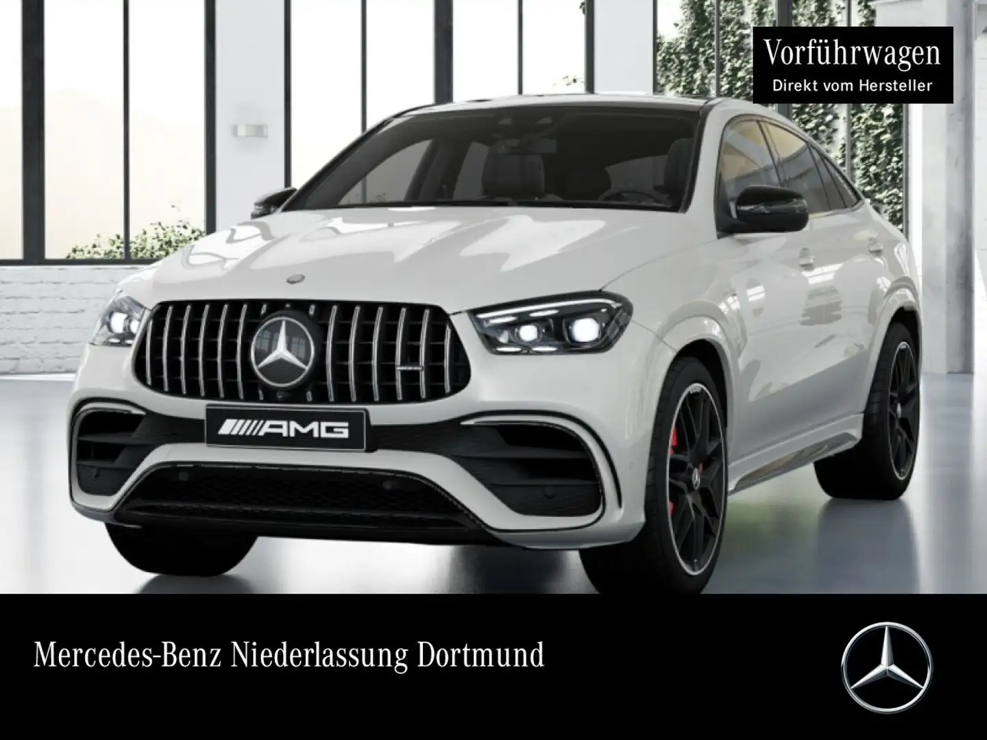 Mercedes-Benz GLE 63 AMG GLE 63 S Coupé 4M NIGHT+PANO+360+AHK+MULTIBEAM+9G Blanc - 1