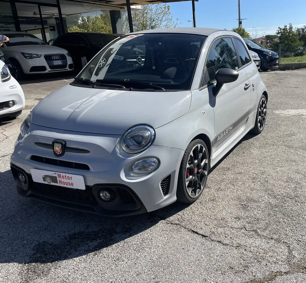 Abarth 595 Competizione Cabrio Grigio - 2