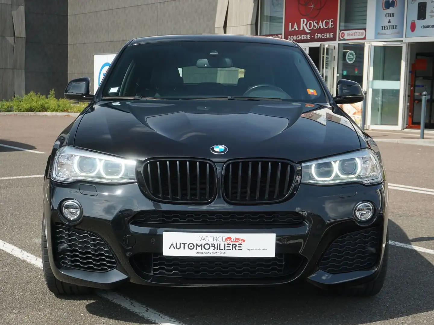 BMW X4 (F26) XDRIVE 35D 313 M SPORT BVA8 Zwart - 2