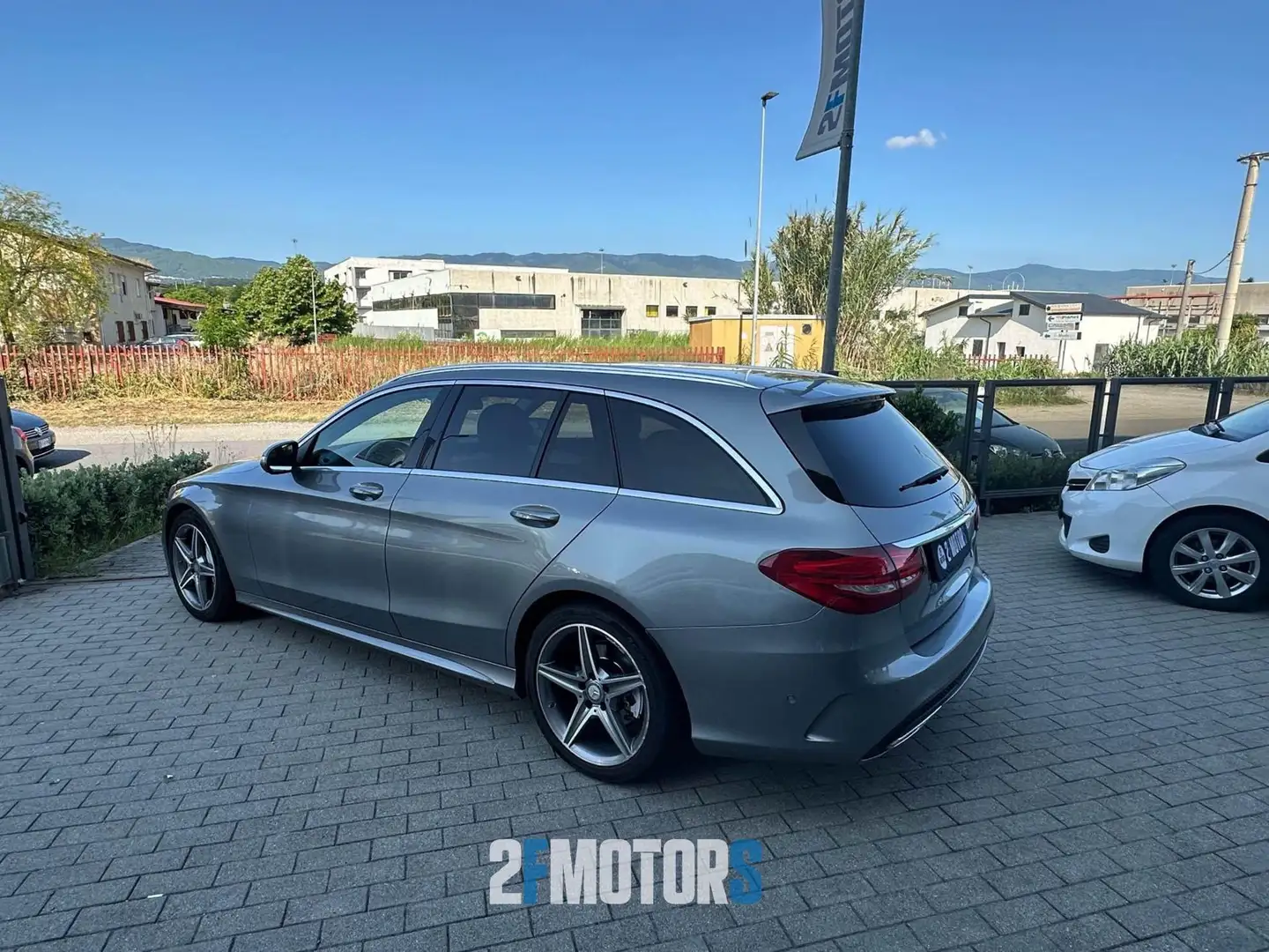 Mercedes-Benz C 220 SW 220 d  Premium auto Gris - 2