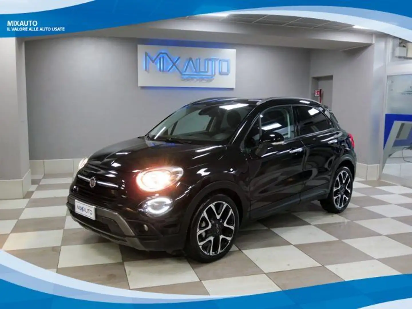 Fiat 500X Cross 1.0 T3 120cv EU6 Zwart - 1
