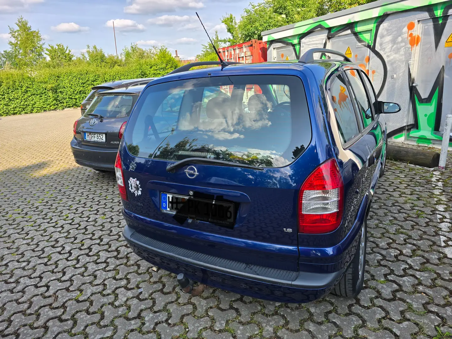 Opel Zafira Zafira 1.8 Elegance Blau - 2