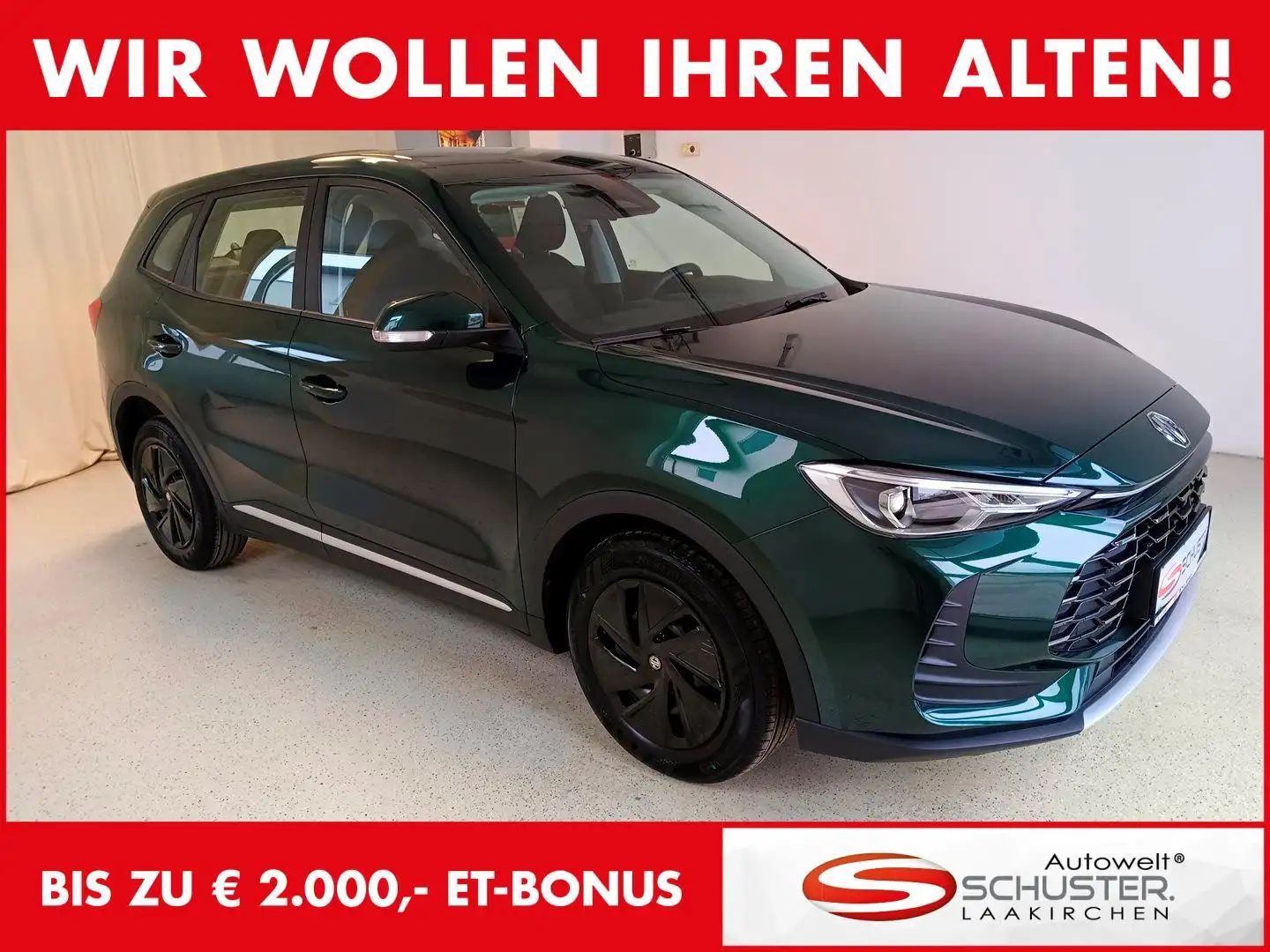 MG ZS 1,5 HEV+ Standard Grün - 1
