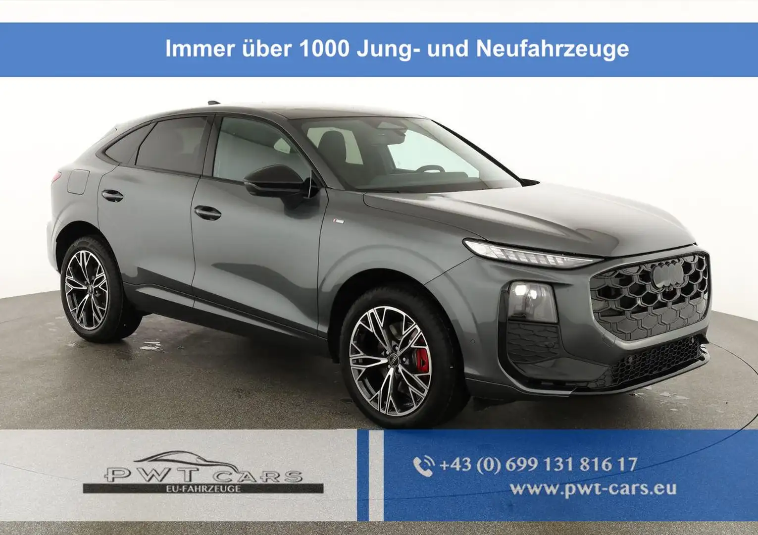 Audi Q3 Sportback TFSI quattro 150 kW S-LINE, Pano, AHK... Grau - 1