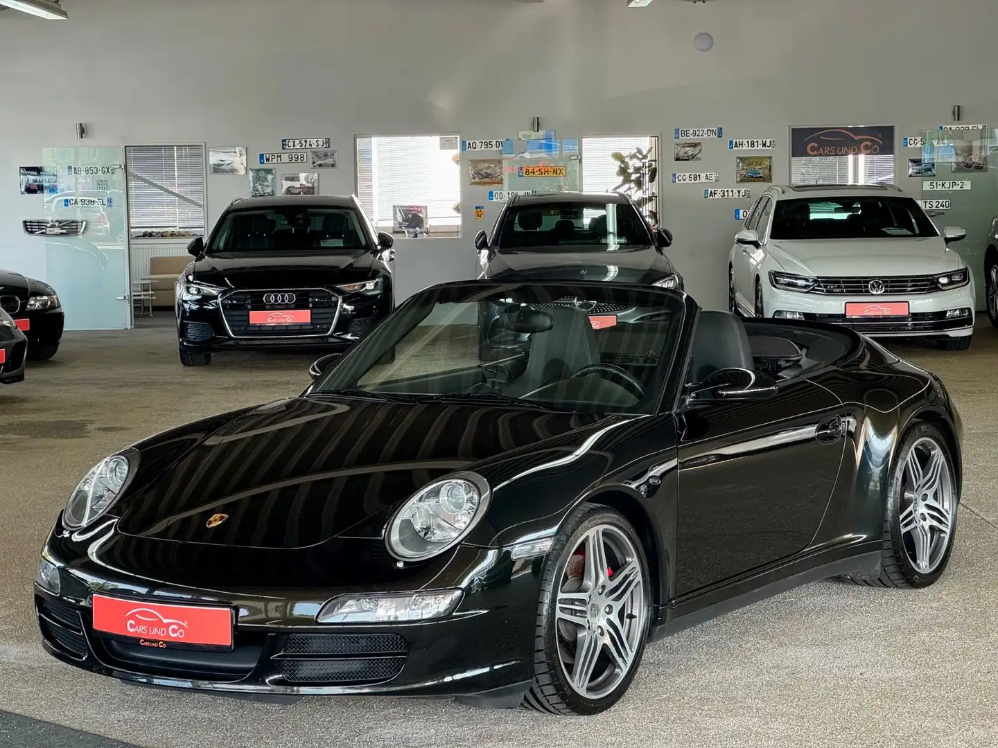Porsche 997 /911 Carrera 4 S Cabrio DFz BOSE*NAV*TEM*XEN* Schwarz - 1