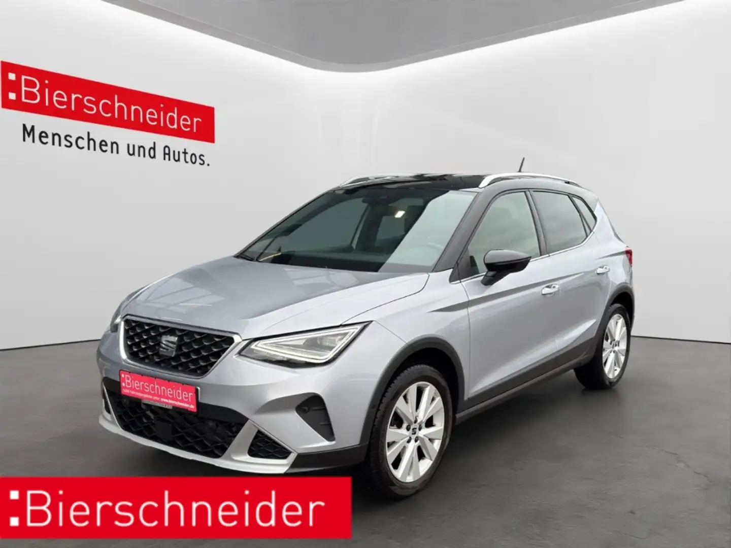 SEAT Arona 1.0 TSI DSG Xperience LED NAVI KAMERA SHZ GRA Silber - 1