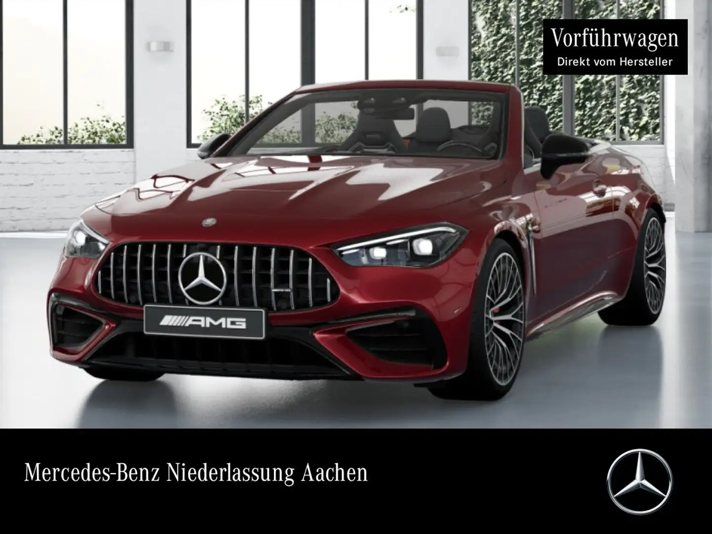 Mercedes-Benz CLE 53 AMG CLE 53 4M NIGHT+DRIVERS+360+BURMESTER+PERFSITZE+9G Rot - 1