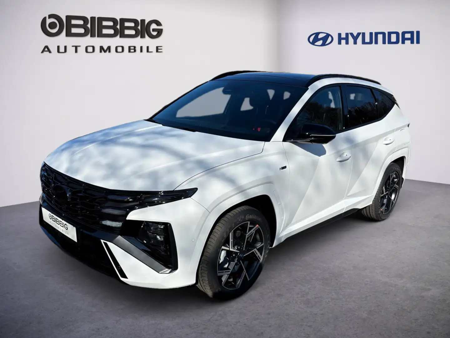 Hyundai TUCSON 1.6T N-Line DCT 4WD MATRIX-LED 360° Weiß - 1