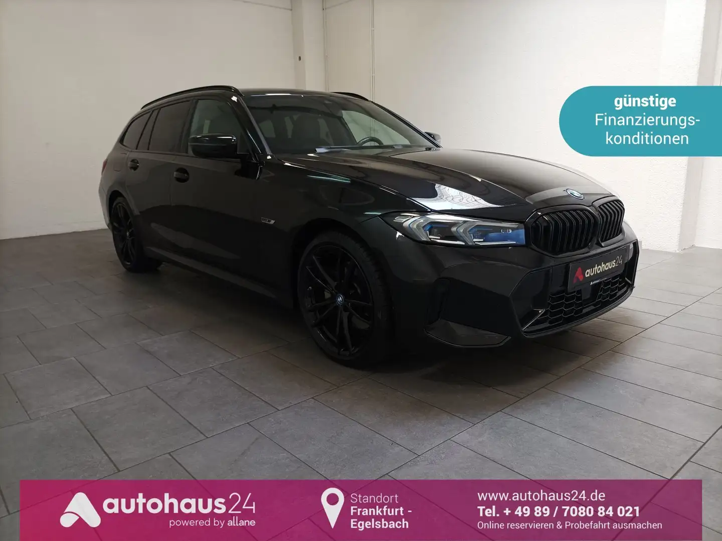 BMW 320 3er - 320 e M Sport Navi|Sitzhzg.|PDC|LED Noir - 1