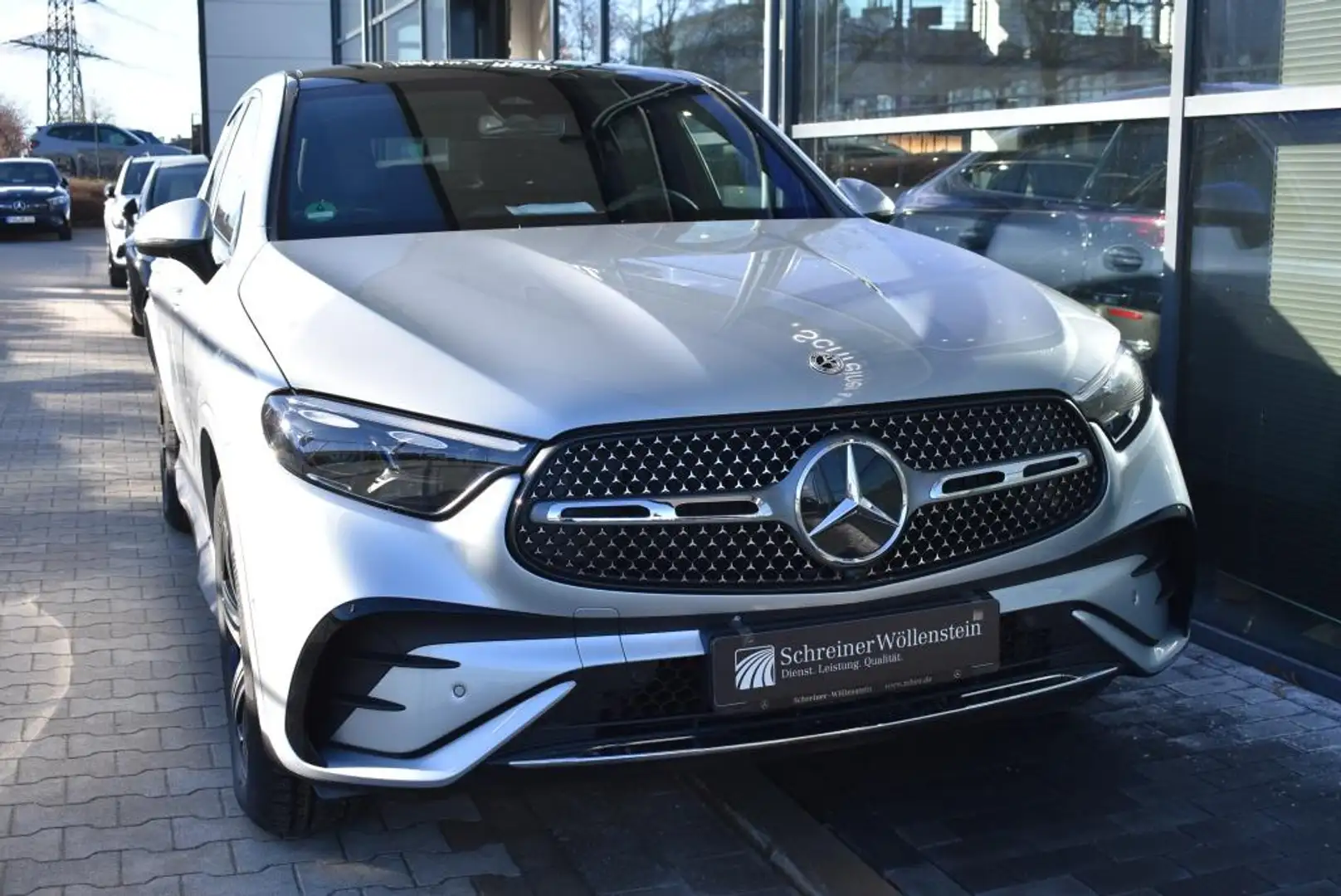 Mercedes-Benz GLC 300 d 4M C AMG*Night*AHK*Pano*Dig-Light*360° Argent - 2