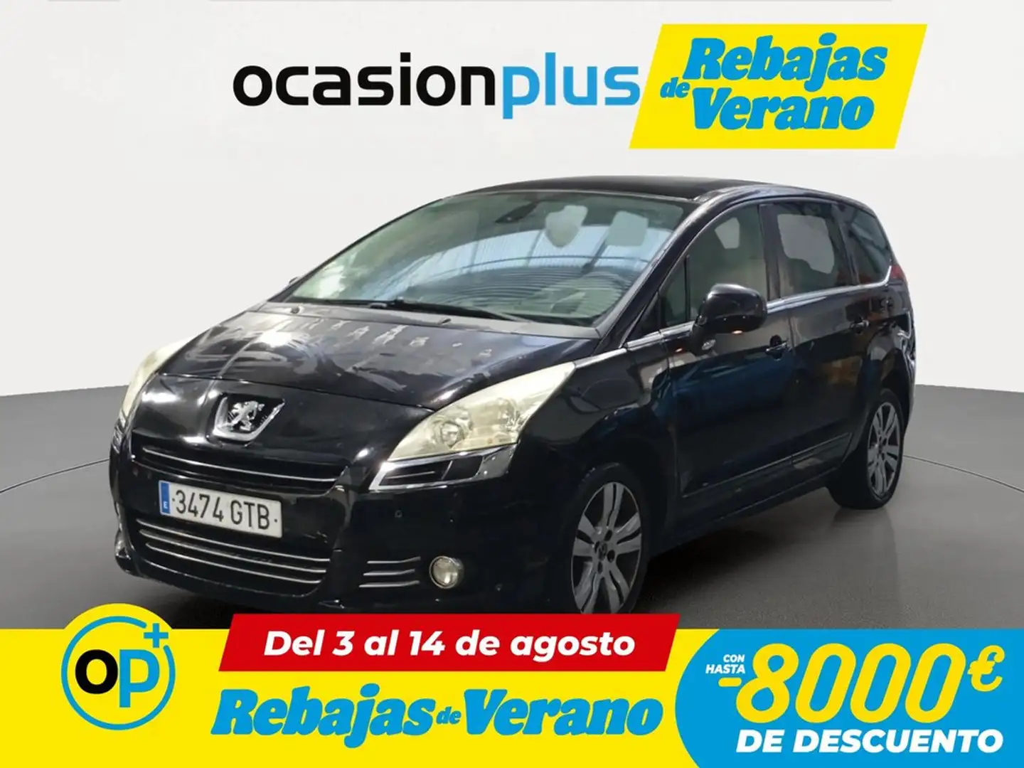 Peugeot 5008 2.0HDI Sport Pack Negro - 1
