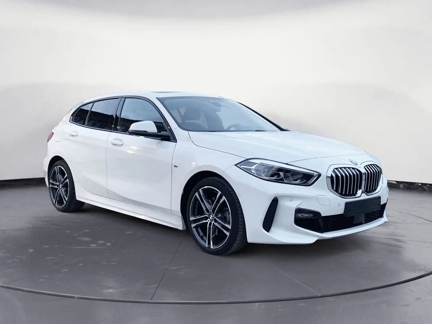 BMW 118 118D AUTOMATIC MSPORT Blanc - 1