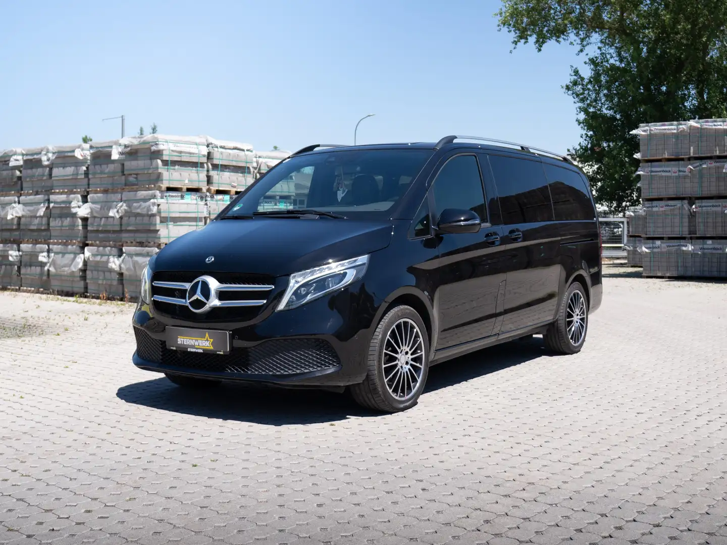 Mercedes-Benz V 250 V250d 4MATIC lang Schwarz - 2