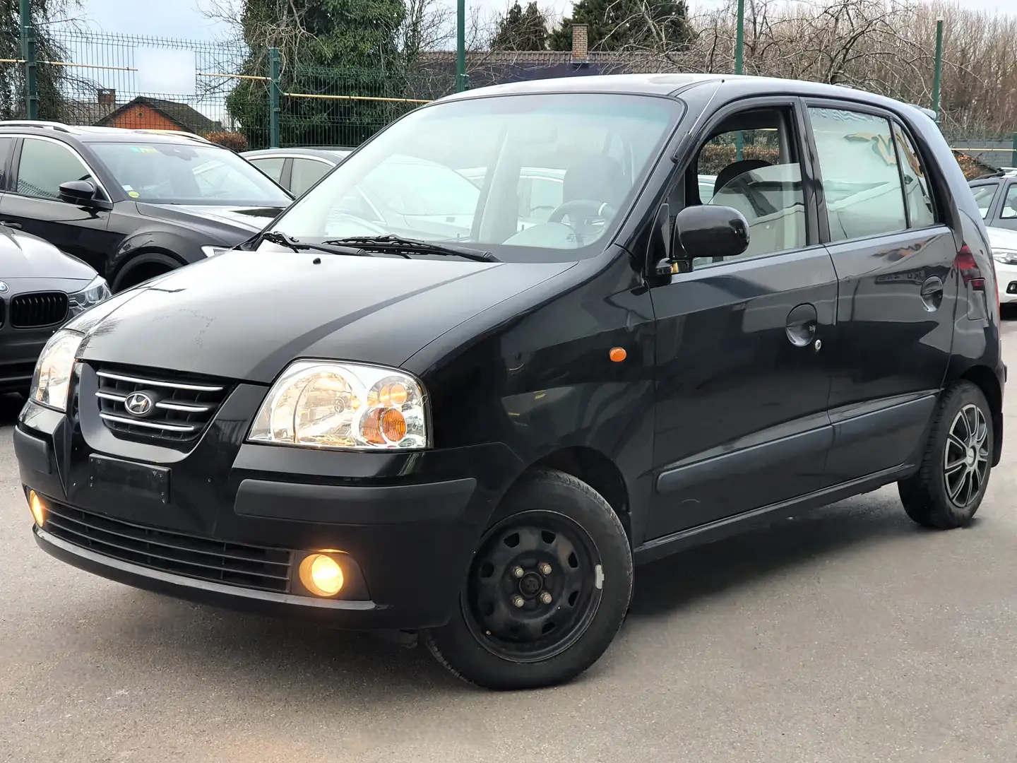 Hyundai Atos 🟢1.1 ESSENCE - FAIBLE KILOMETRAGE - FULL CARNET Schwarz - 1