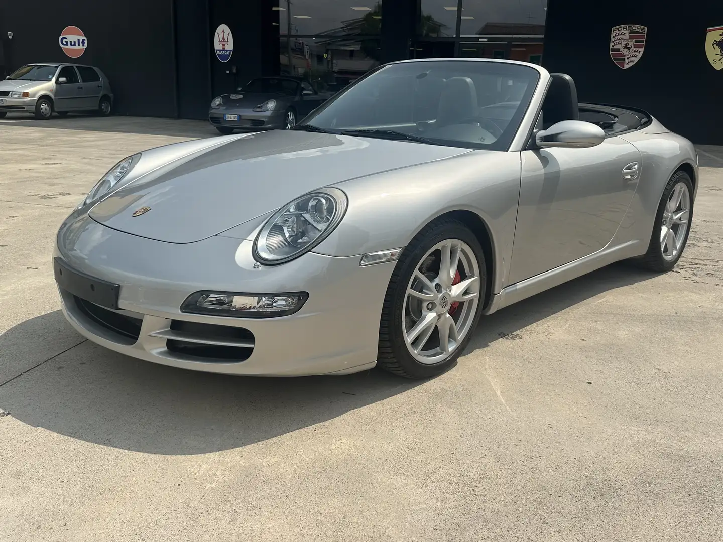 Porsche 997 S Cabrio 3.8 FULL OPT. Srebrny - 2