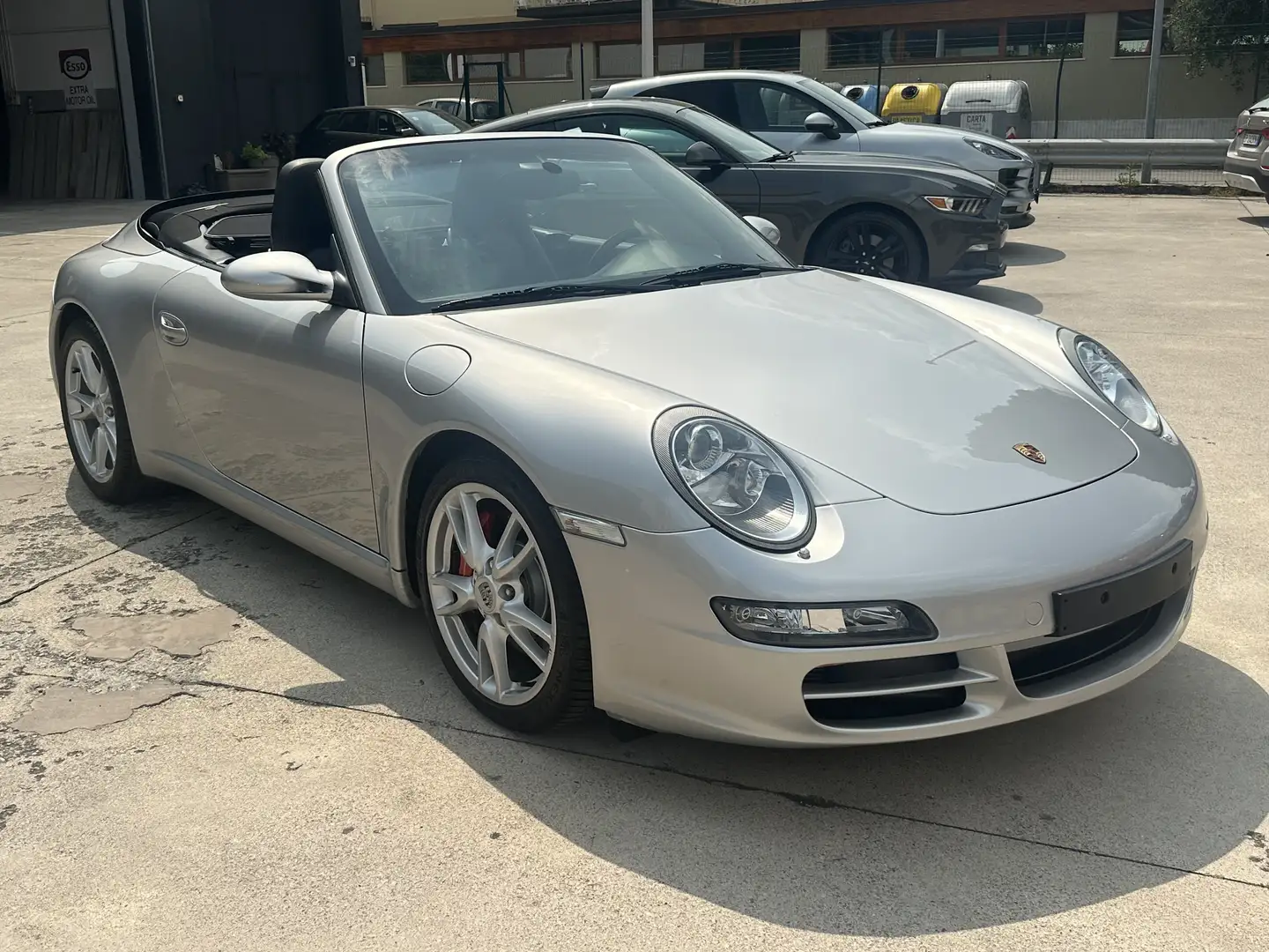Porsche 997 S Cabrio 3.8 FULL OPT. Srebrny - 1