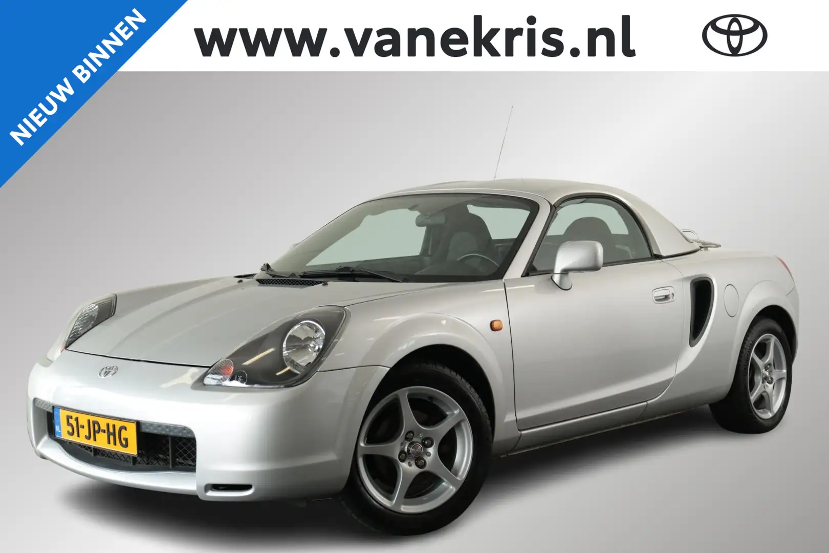 Toyota MR 2 1.8 VVT-i, Airco, Hardtop, NL auto Argent - 1