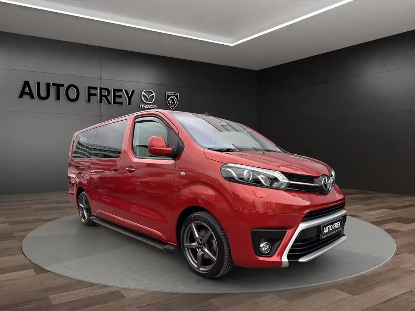 Toyota Proace 150PS L2 Verso Family 8-SITZER+AHK+STANDHEIZUNG+NA Orange - 1