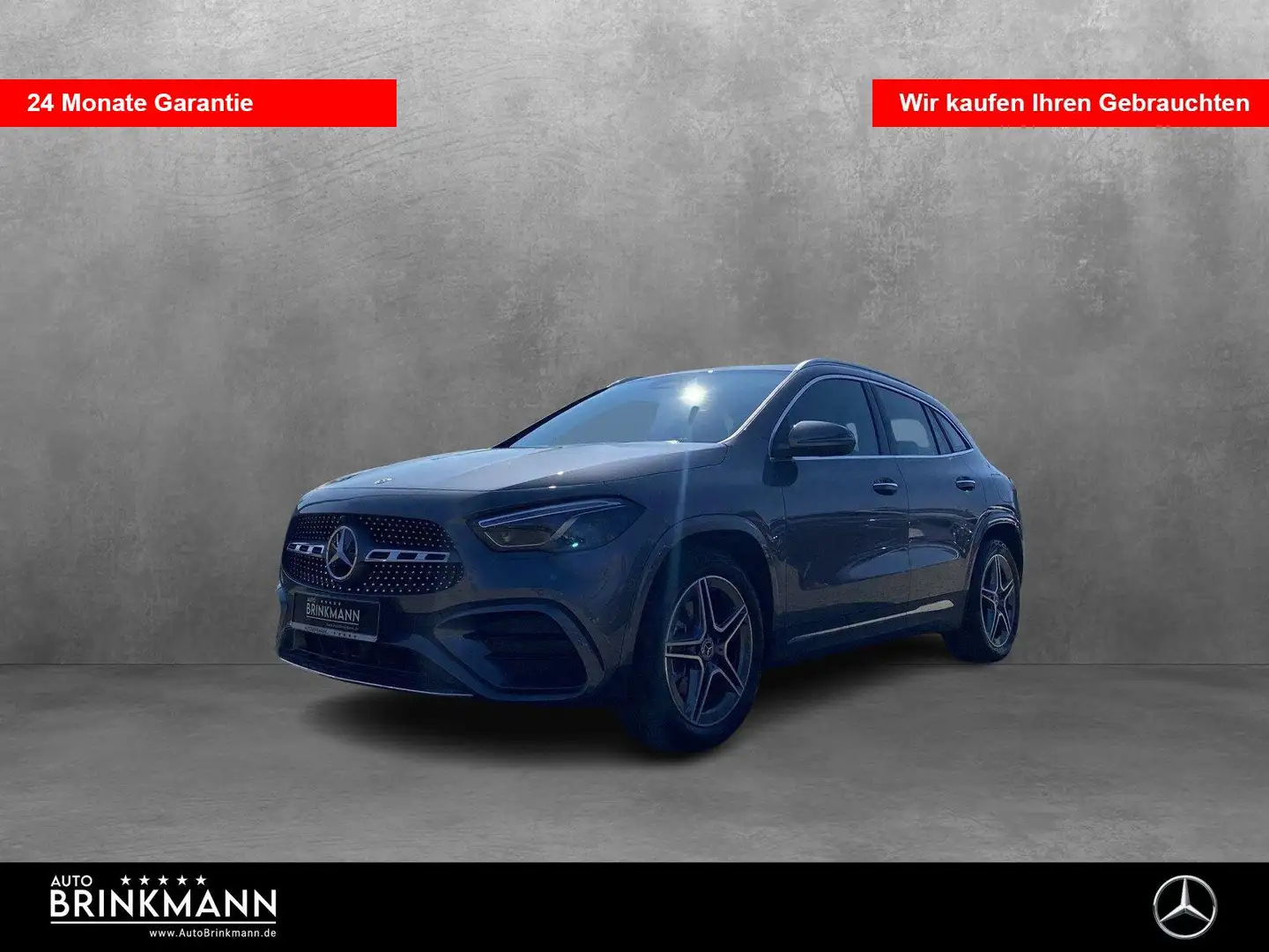 Mercedes-Benz GLA 180 GLA 180 AMG Line/AHK/Multibeam/EasyPack/360° SHZ Grau - 1