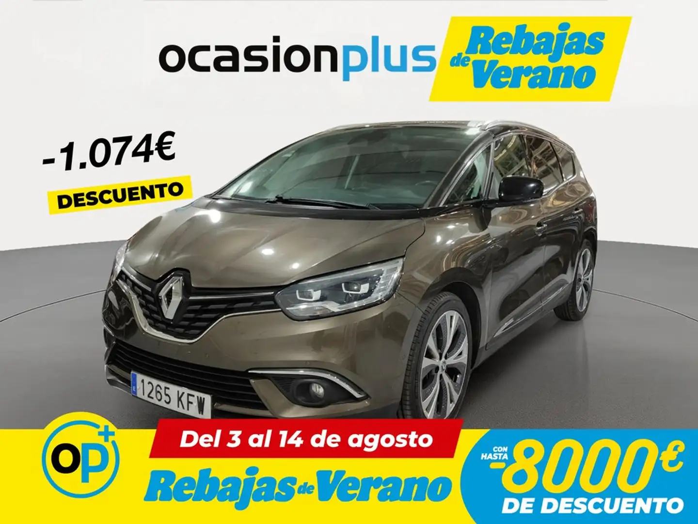 Renault Grand Scenic 1.2 TCe Zen 96kW Marrón - 1