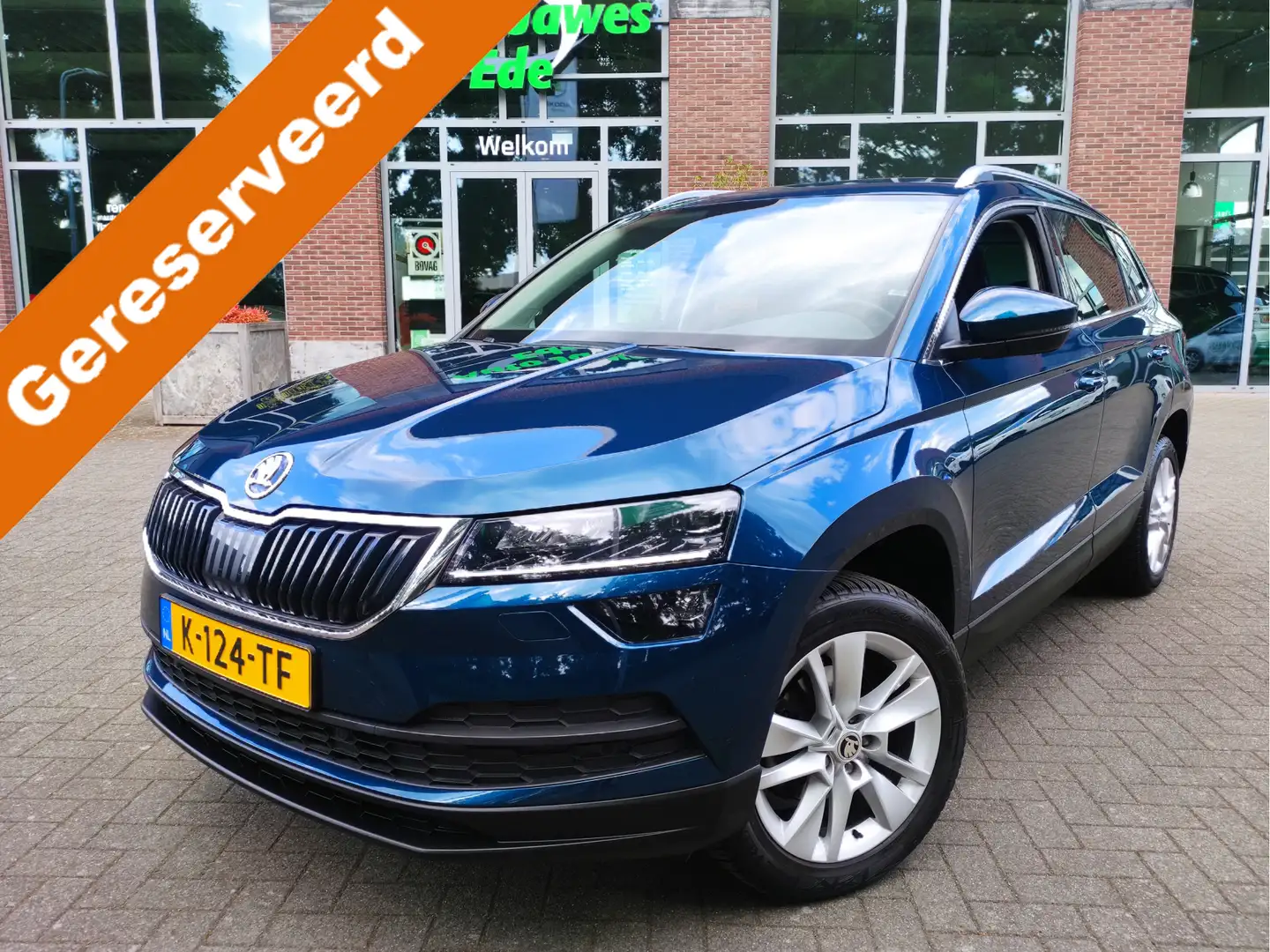 Skoda Karoq 1.5 TSI ACT Business Edition Plus Trekhaak - Stoel Bleu - 1
