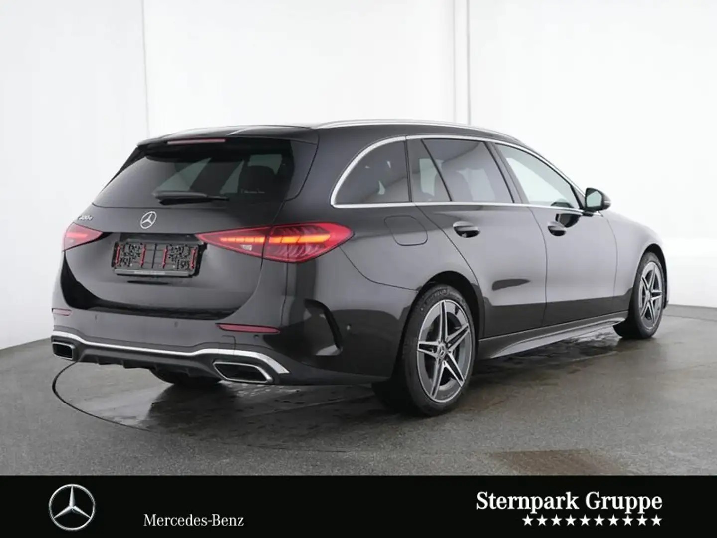 Mercedes-Benz C 300 C 300 e T AMG*PANO*DISTR*AHK*DIGILI*KAMERA*FAPA* Schwarz - 2