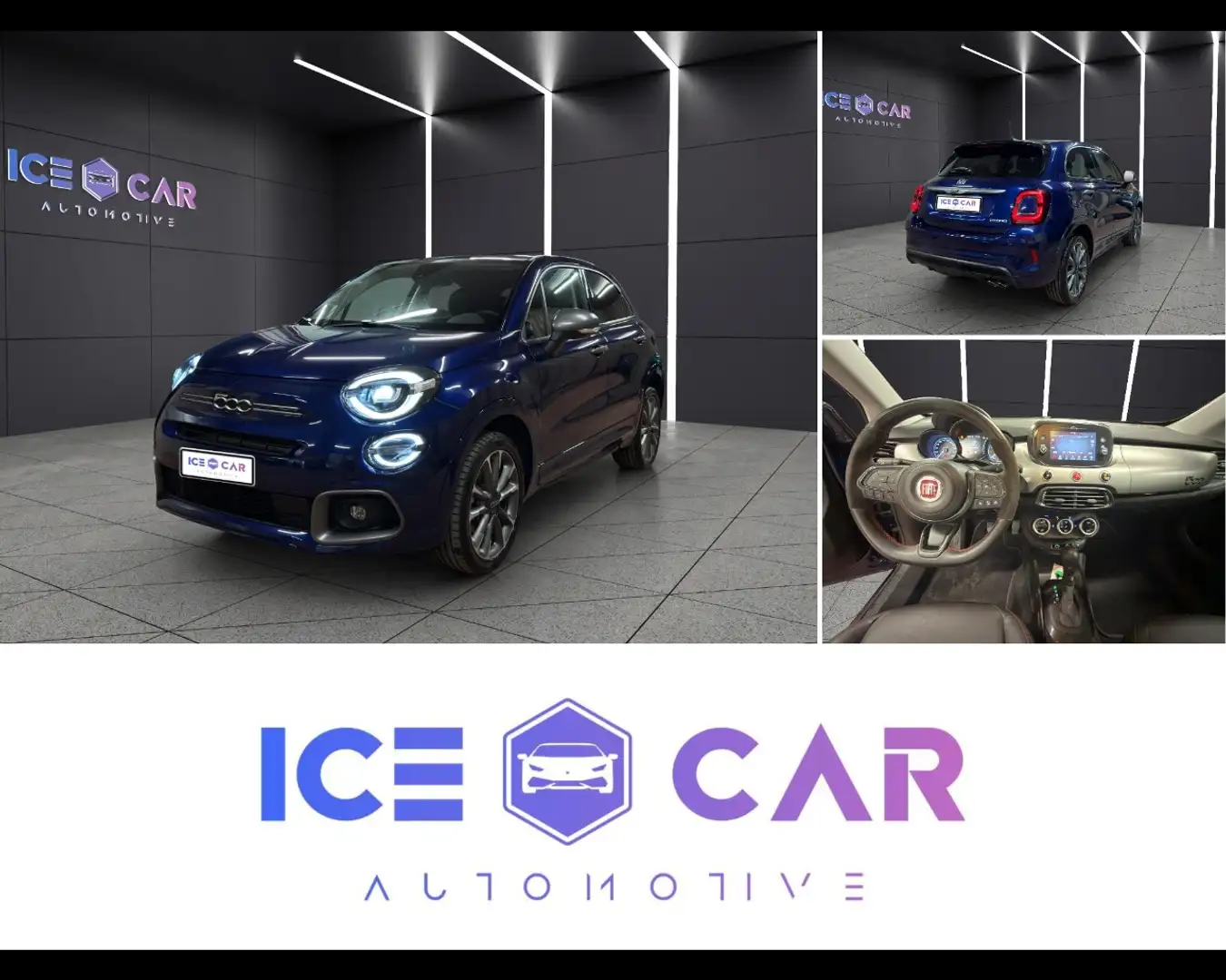 Fiat 500X - 500X 1.5 T4 Hybrid 130 CV DCT Sport Blu/Azzurro - 1