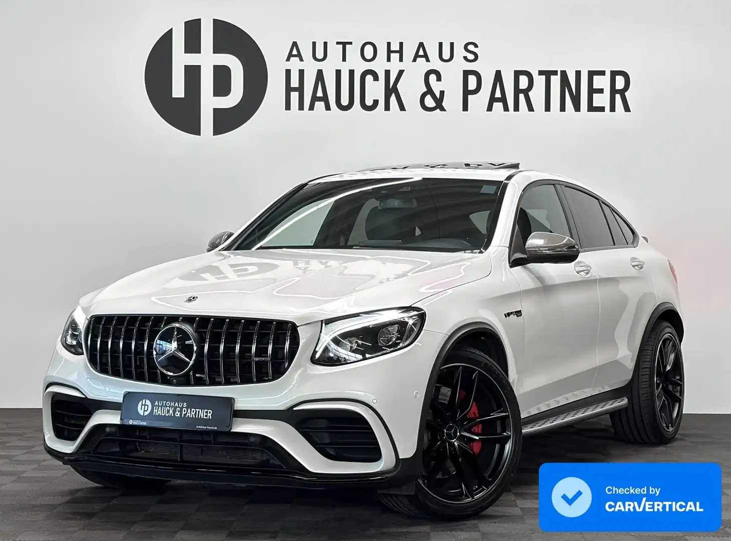 Mercedes-Benz GLC 63 AMG S Coupe*Carbon*S-Dach*Burmester*KeyGo Blanc - 1