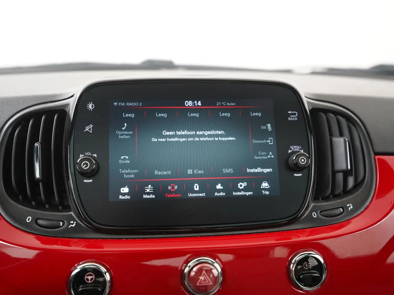 Fiat 500 1.0 Hybrid Dolcevita Panoramadak Leder Apple, миниатюра 14