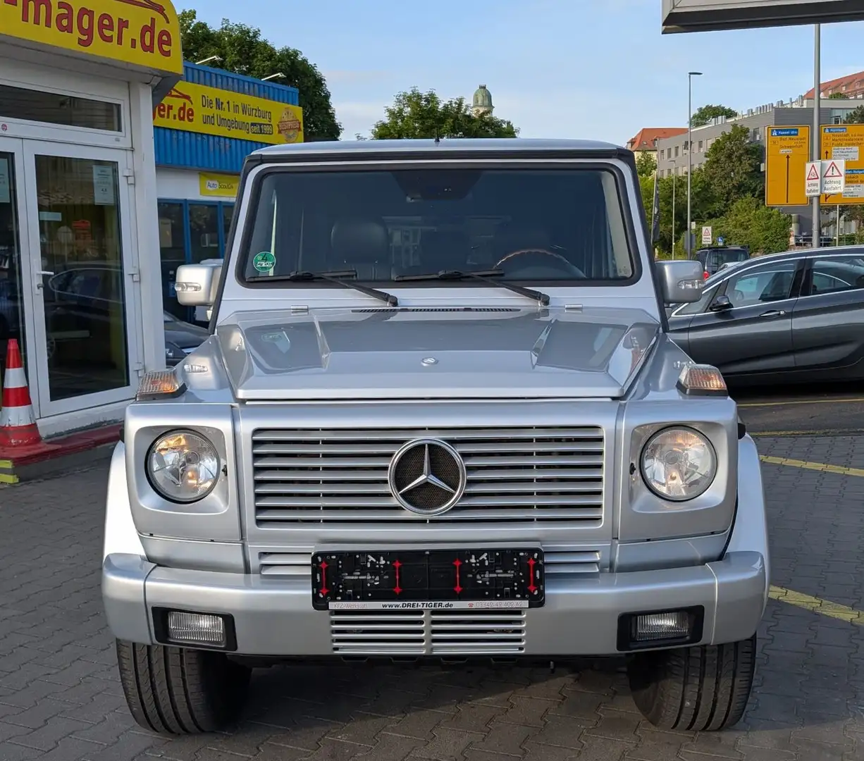 Mercedes-Benz G 400 CDI Station*V8*4x4 lang 7-Sitze*PROMINENT* Silber - 2