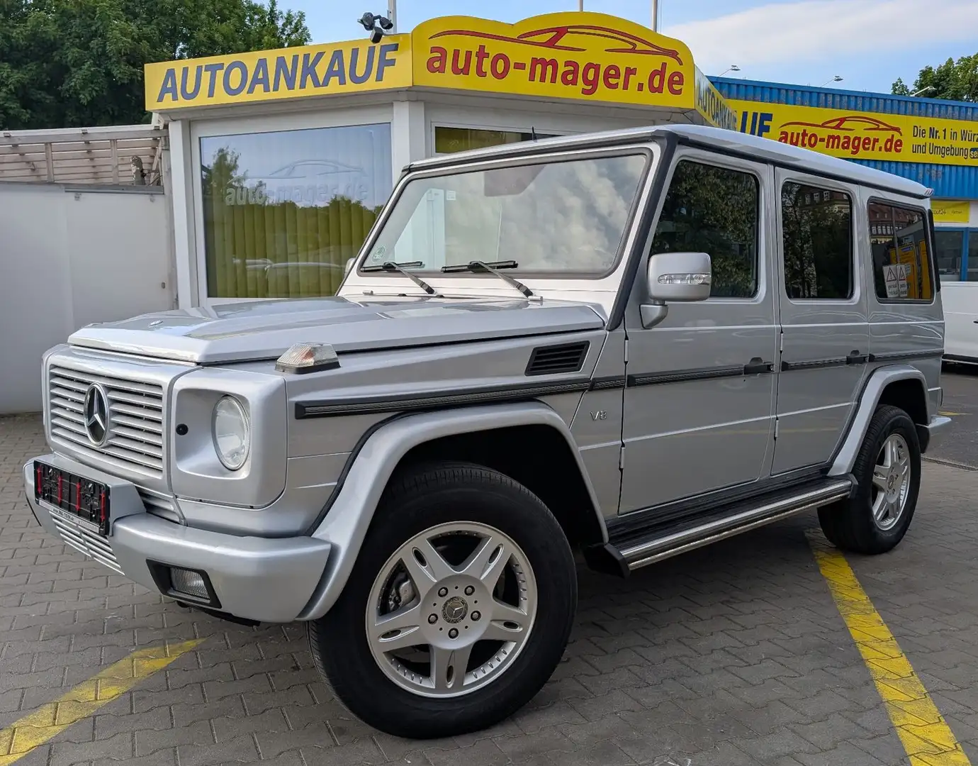 Mercedes-Benz G 400 CDI Station*V8*4x4 lang 7-Sitze*PROMINENT* Silber - 1