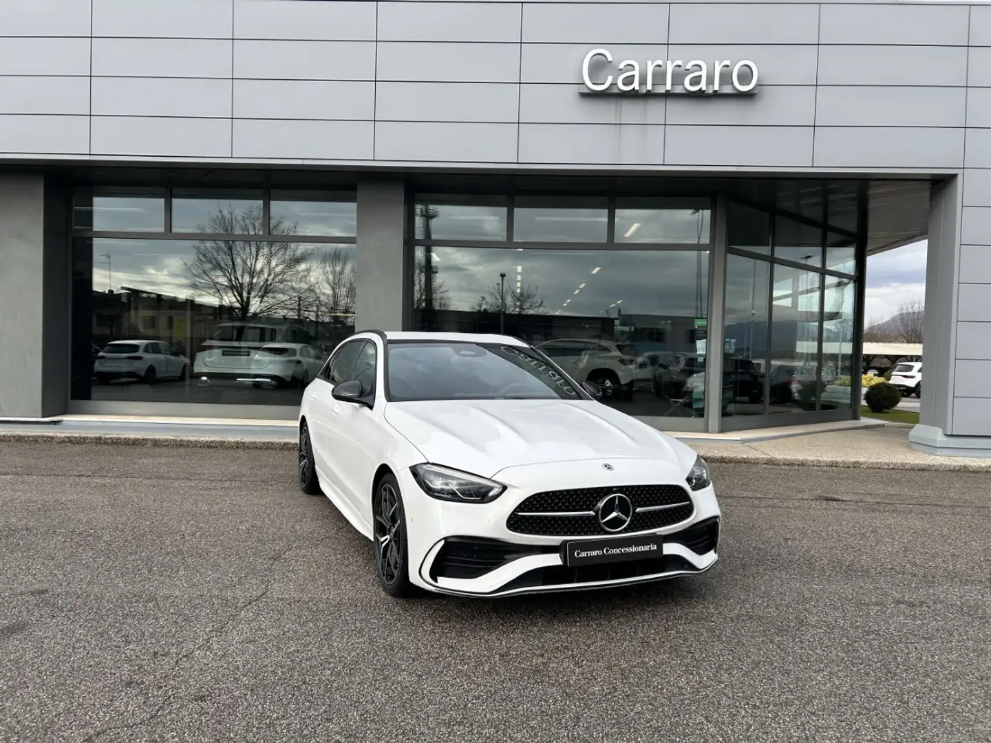 Mercedes-Benz C 220 d 4MATIC Station Wagon Blanc - 1
